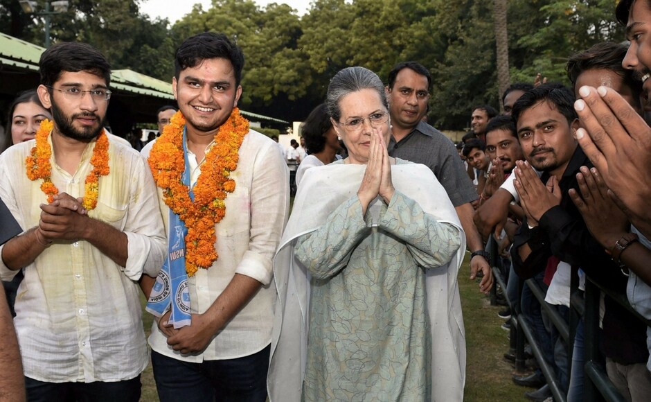 The NSUI was earlier on cloud nine when it thought it had bagged three seats including the president, vice-president and the joint secretary. But it was later announced that the joint secretary post had been won by ABVP. The NSUI was earlier on cloud nine when it thought it had bagged three seats including the president, vice-president and the joint secretary. But it was later announced that the joint secretary post had been won by ABVP.
