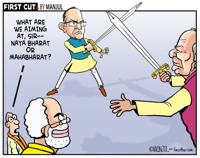 Cartoon by Manjul.