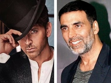Hrithik Roshan and Akshay Kumar. Images from Facebook/Hrithik Roshan and News 18.