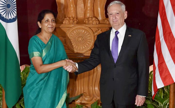 US defence secretary James Mattis visits India, discusses terrorism and military ties with Nirmala Sitharaman US defence secretary James Mattis visits India, discusses terrorism and military ties with Nirmala Sitharaman