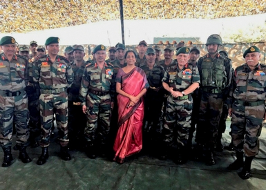 Pratham-Shyok bridge inaugurated in Leh; strategic Darbuk-Shyok-Daulat Beg Olde axis to be connected for military transport Pratham-Shyok bridge inaugurated in Leh; strategic Darbuk-Shyok-Daulat Beg Olde axis to be connected for military transport