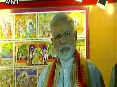 Narendra Modi in Varanasi: PM releases postage stamp on different aspects of Lord Rams life