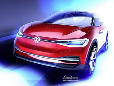 New Volkswagen I.D. Crozz concept teased ahead of Frankfurt International Motor Show New Volkswagen I.D. Crozz concept teased ahead of Frankfurt International Motor Show