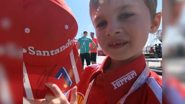 Laureus World Sports Awards: Kimi Raikkonen making the day of crying six-year-old fan is August winner