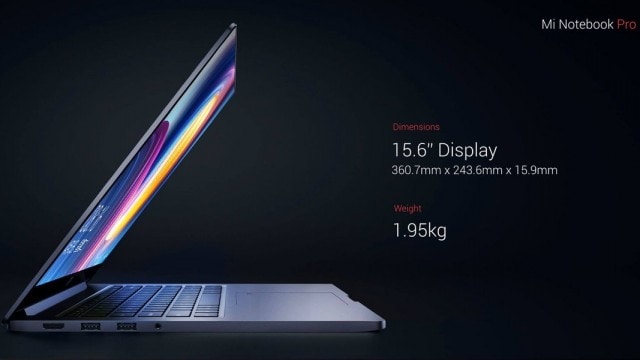 Xiaomi Mi Notebook Pro 15.6