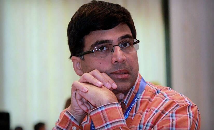 Viswanathan Anand looked relaxed and comfortable and his opponent did not pose him too many problems. Image courtesy: Amruta Mokal