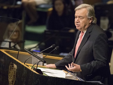 UN secretary-general Antonio Guterres welcomes temporary ceasefire by Afghanistan, urges Taliban to reciprocate UN secretary-general Antonio Guterres welcomes temporary ceasefire by Afghanistan, urges Taliban to reciprocate
