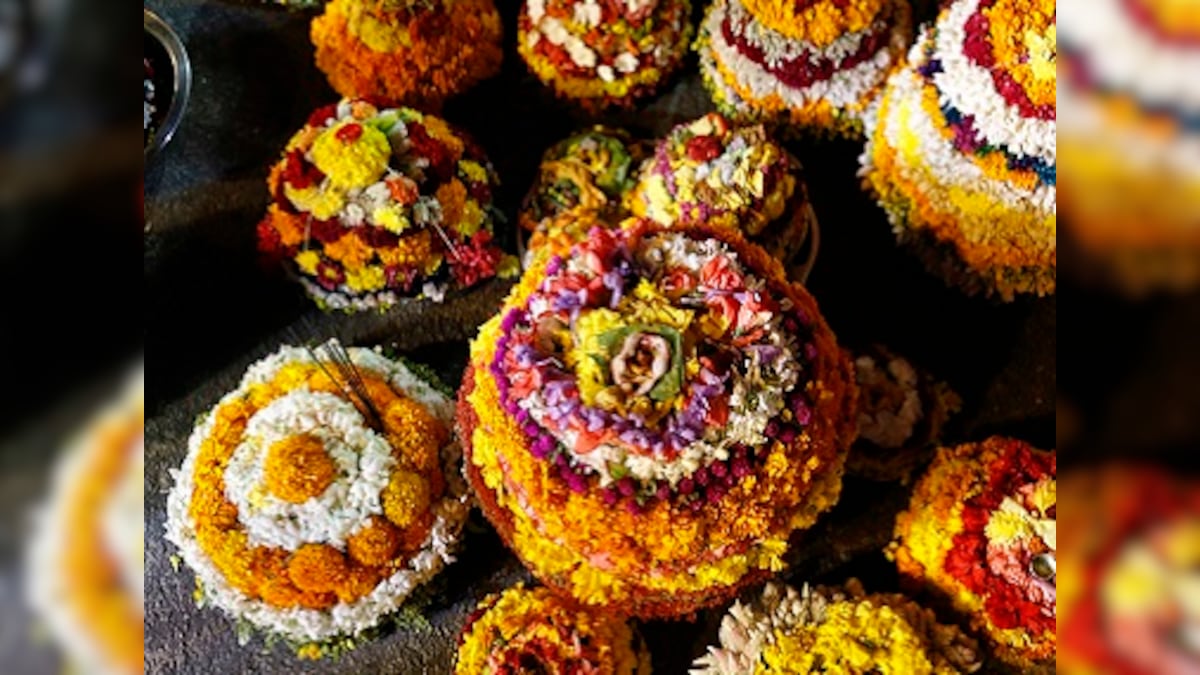 How Bathukamma went from being a village festival to the 'Mardi Gras' of  Telangana – Firstpost
