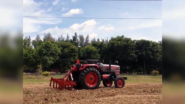 Mahindra and Mahindra plans to launch a driverless tractor in India by 2019
