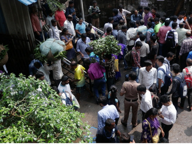 Infrastructure lagged behind even as areas around Elphinstone Road turned into a business hub Infrastructure lagged behind even as areas around Elphinstone Road turned into a business hub