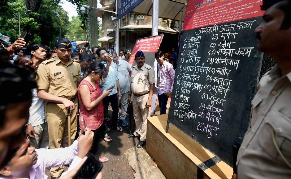 Within few hours of the calamity, KEM hospital issued a list of casualties and displayed the names of people injured to help relatives check names of their family members. PTI Within few hours of the calamity, KEM hospital issued a list of casualties and displayed the names of people injured to help relatives check names of their family members. PTI
