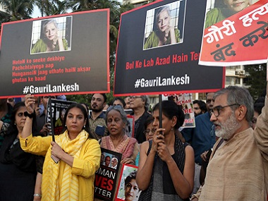 A tale of two protests: What 'Justice for Gauri Lankesh' had in common with 'Not In My Name' A tale of two protests: What 'Justice for Gauri Lankesh' had in common with 'Not In My Name'