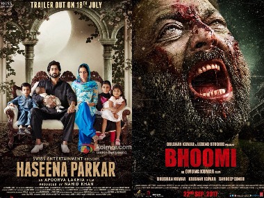 Bhoomi, Haseena Parkar, Newton box office collection: Sanjay Dutt-starrer leads on opening day Bhoomi, Haseena Parkar, Newton box office collection: Sanjay Dutt-starrer leads on opening day