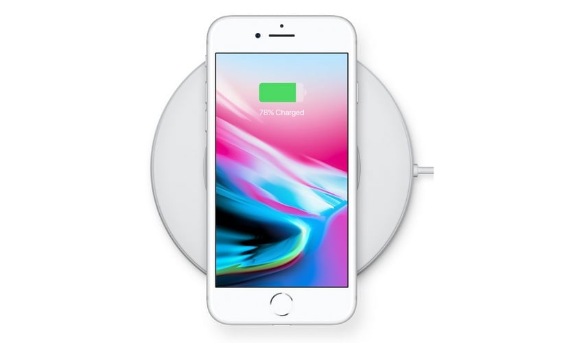 The iPhone 8 and iPhone 8 Plus come with a glass back which allow for Qi based wireless charging.