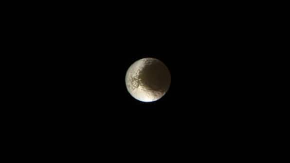 NASA releases image from the final observations of the Yin-Yang moon Iapetus by Cassini