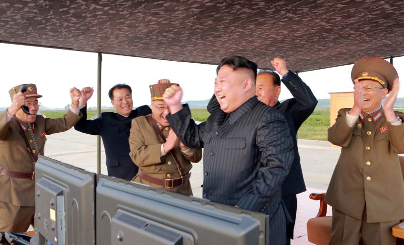 Trump unveiled the new measures as he met with the leaders of allies Japan and South Korea, even as key players China and Russia voiced unease with his more aggressive approach.