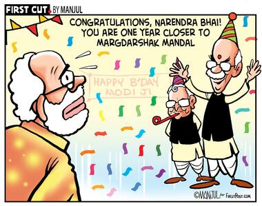 Rahul Gandhi, Digvijay Singh greet PM Narendra Modi on his 67th birthday