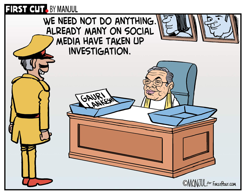 Gauri Lankesh murdered: SIT begins investigation; Karnataka govt hopeful of nabbing culprits Gauri Lankesh murdered: SIT begins investigation; Karnataka govt hopeful of nabbing culprits