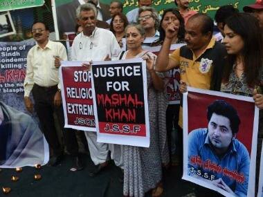 Pakistan court charges 57 people in mob lynching case of university student Mashal Khan over blasphemy allegations