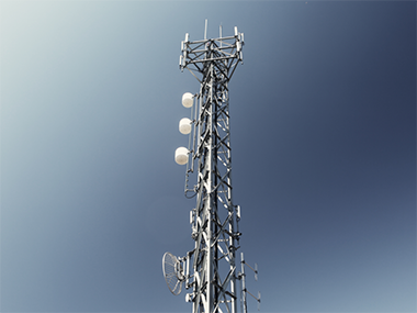 A mobile tower.