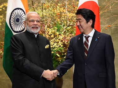 Shinzo Abe's visit to India: Hostile China pulls New Delhi-Tokyo together as the two step up strategic cooperation Shinzo Abe's visit to India: Hostile China pulls New Delhi-Tokyo together as the two step up strategic cooperation