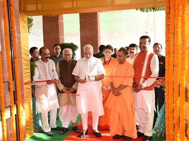 Narendra Modi in Varanasi: PM flags off Mahamana Express, inaugurates 17 projects, launches water ambulances