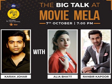 JIO MAMI 19th Mumbai Film Festival: Karan Johar to interview Ranbir Kapoor, Alia Bhatt at Movie Mela JIO MAMI 19th Mumbai Film Festival: Karan Johar to interview Ranbir Kapoor, Alia Bhatt at Movie Mela