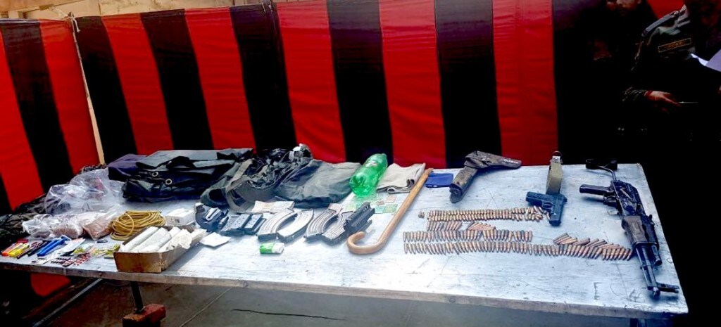 Ammunition recovered from Qayoom Najar after his encounter in Uri. Picture procured by Sameer Yasir.