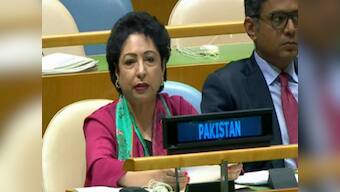 At UN, Pakistan's Maleeha Lodhi shows Gaza war victim's photo as face of Indian atrocities; draws flak