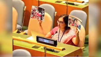 India slams Pakistan at UNGA for using fake picture to weave 'completely false narrative' on Kashmir