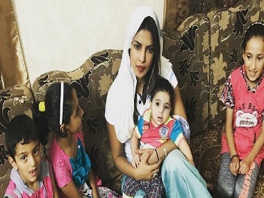 Priyanka Chopra lashes out at scribe who accused her of neglecting 'India's malnourished children' Priyanka Chopra lashes out at scribe who accused her of neglecting 'India's malnourished children'