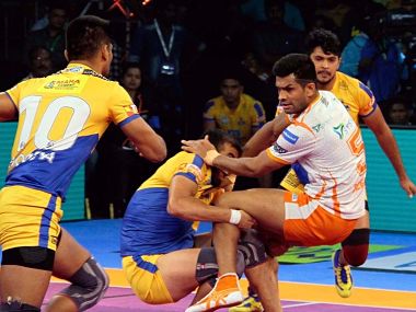 Pro Kabaddi League 2017: Puneri Paltan outshine Tamil Thalaivas; Gujarat Fortunegiants edge past Patna Pirates Pro Kabaddi League 2017: Puneri Paltan outshine Tamil Thalaivas; Gujarat Fortunegiants edge past Patna Pirates