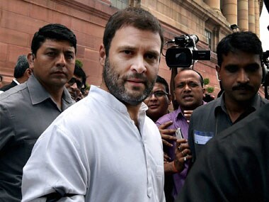 File image of Rahul Gandhi. PTI