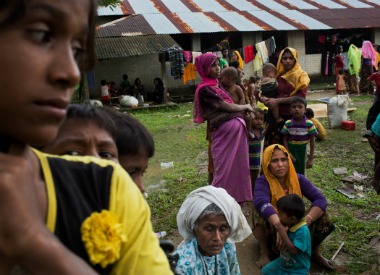 Bangladeshi relief camps overflow as Rohingya refugees continue to flee violence in Myanmar Bangladeshi relief camps overflow as Rohingya refugees continue to flee violence in Myanmar