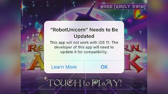 Do not upgrade to iOS 11 if you want to continue to play Galaxy on Fire II, NinJump, Gravity Guy and other 32-bit titles
