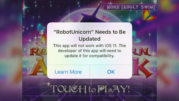 Do not upgrade to iOS 11 if you want to continue to play Galaxy on Fire II, NinJump, Gravity Guy and other 32-bit titles