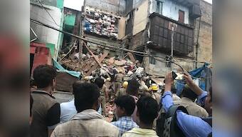 Building collapses in Delhi's Sadar Bazaar; one person injured