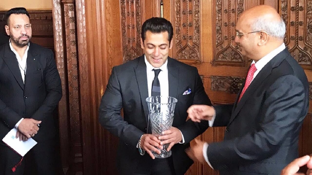 Salman Khan looking all dapper in a - Being Human Clothing