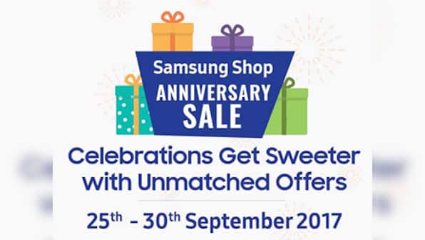 Samsung Shop Anniversary sale is offering discounts on smartphones and other products till September end
