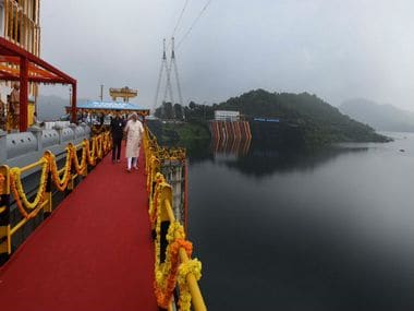Sardar Sarovar Dam is officially complete though 30% unbuilt canal system will impact irrigation goals