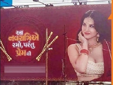Sanniy Liyon Porn Condam - Sunny Leone's Navratri condom ad isn't the problem; our hypocrisy ...