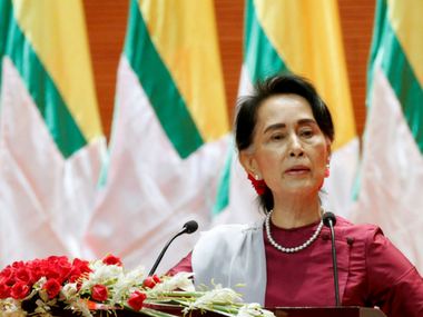 India welcomes Aung San Suu Kyi's statement on Rohingya Muslims India welcomes Aung San Suu Kyi's statement on Rohingya Muslims