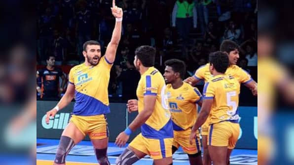 Pro Kabaddi League 2017: Ajay Thakur, C Arun help Tamil Thalaivas beat Bengal Warriors by a point