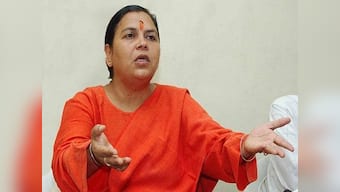 Uma Bharti claims Congress 'benefitted' most from Mahatma Gandhi's assassination while RSS suffered