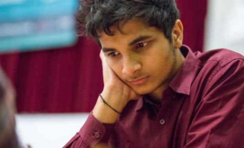 Vidit Gujrathi won his second game in a row. Chess.com/ Maria Emelianova