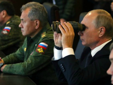 Vladimir Putin watches war games with Belarus as wary NATO eyes Russia Vladimir Putin watches war games with Belarus as wary NATO eyes Russia