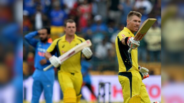 India vs Australia: David Warner, Aaron Finch help visitors to consolation win, snap hosts' winning streak