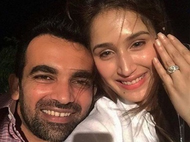 Sagarika Ghatge, Zaheer Khan will reportedly tie the knot on 27 November in Mumbai Sagarika Ghatge, Zaheer Khan will reportedly tie the knot on 27 November in Mumbai