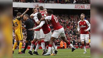 Premier League: Clinical Arsenal beat Brighton to mark a happy 21st anniversary for Arsene Wenger