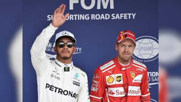 Japanese Grand Prix: Lewis Hamilton storms to first-ever pole position at Suzuka; Sebastian Vettel takes 2nd place